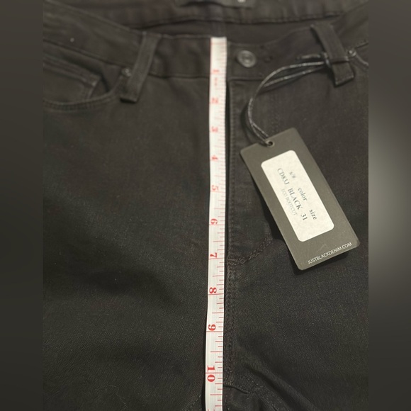 NWT Just Black Denim eco boot jeans in Black - Picture 5 of 11